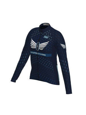 Podiumwear Women's Silver Long Sleeve Jersey