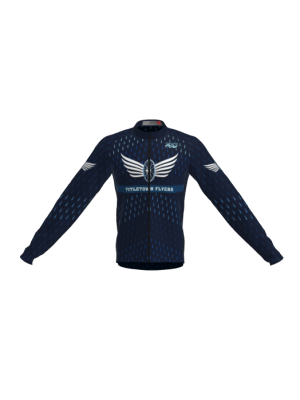 Podiumwear Men's Silver Long Sleeve Jersey