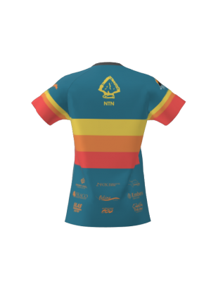 Podiumwear Women's Silver Short Sleeve MTB Jersey - NEW FABRIC 2025!