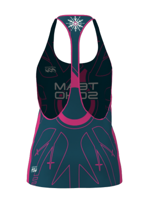 Podiumwear Women's Singlet (Nordic Skiing) Back View