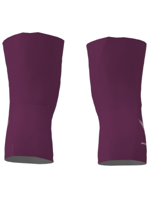 Podiumwear Dyed Black Kneewarmers