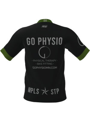 Podiumwear Men's Silver Short Sleeve MTB Jersey - New Fabric 2025!