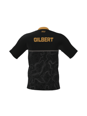 Podiumwear Men's Silver Short Sleeve MTB Jersey - New Fabric 2025!