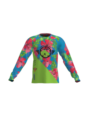 Podiumwear Unisex Silver Long Sleeve Tech Tee - New Fabric 2025!