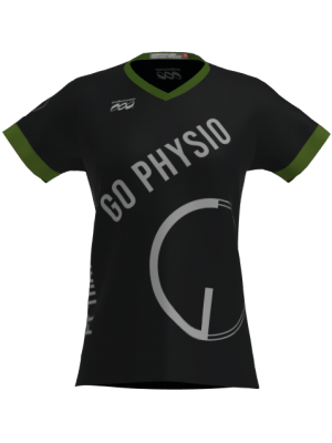 Podiumwear Women's Silver Short Sleeve MTB Jersey - NEW FABRIC 2025!