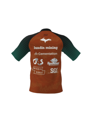 Podiumwear Men's Silver Short Sleeve MTB Jersey - New Fabric 2025!