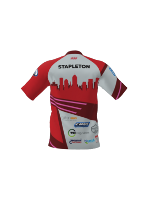 Podiumwear Men's Silver Short Sleeve MTB Jersey