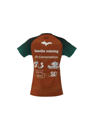Podiumwear Women's Silver Short Sleeve MTB Jersey - NEW FABRIC 2025!