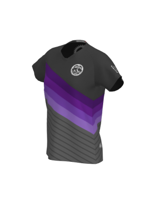 Podiumwear Women's Silver Short Sleeve MTB Jersey - NEW FABRIC 2025!
