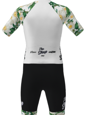 Podiumwear Men's Short Sleeve Skinsuit with Pockets