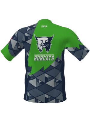 Podiumwear Men's Silver Short Sleeve MTB Jersey - New Fabric 2025!