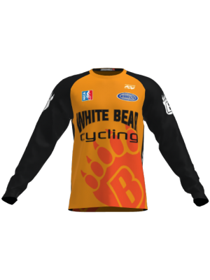 Podiumwear Unisex Silver Long Sleeve Tech Tee - New Fabric 2025!