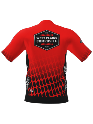 Podiumwear Men's Silver Short Sleeve MTB Jersey - New Fabric 2025!