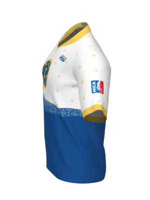 Podiumwear Men's Silver Short Sleeve MTB Jersey - New Fabric 2025!