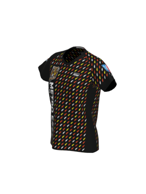 Podiumwear Women's Silver Short Sleeve MTB Jersey - NEW FABRIC 2025!