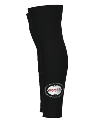 Podiumwear Dyed Black Legwarmers