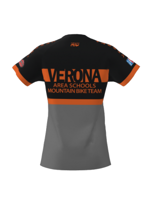 Podiumwear Women's Silver Short Sleeve MTB Jersey - NEW FABRIC 2025!