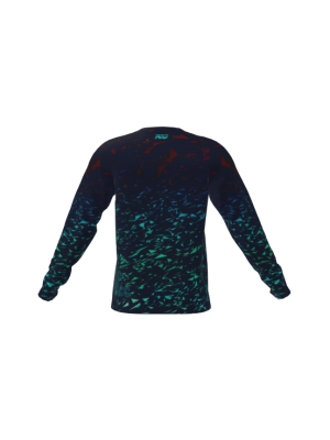 Podiumwear Unisex Silver Long Sleeve Tech Tee - New Fabric 2025!