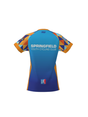Podiumwear Women's Silver Short Sleeve MTB Jersey - NEW FABRIC 2025!
