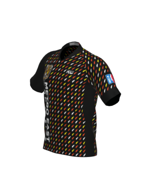 Podiumwear Men's Silver Short Sleeve MTB Jersey - New Fabric 2025!
