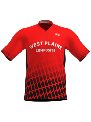 Podiumwear Men's Silver Short Sleeve MTB Jersey - New Fabric 2025!