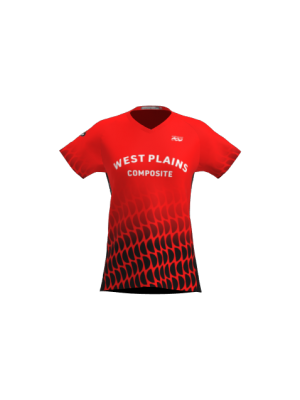 Podiumwear Women's Silver Short Sleeve MTB Jersey - NEW FABRIC 2025!