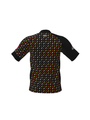 Podiumwear Men's Silver Short Sleeve MTB Jersey - New Fabric 2025!