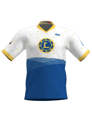 Podiumwear Men's Silver Short Sleeve MTB Jersey - New Fabric 2025!