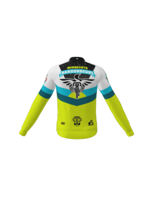 Podiumwear Men's Gold Merino Wool Long Sleeve Jersey