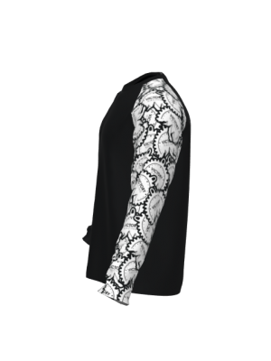 Podiumwear Unisex Silver Long Sleeve Tech Tee - New Fabric 2025!