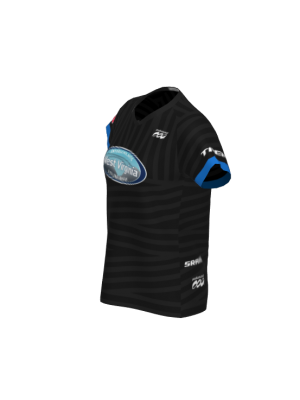 Podiumwear Women's Silver Short Sleeve MTB Jersey - NEW FABRIC 2025!