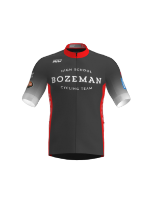 Podiumwear Men's Silver Full Zip Jersey