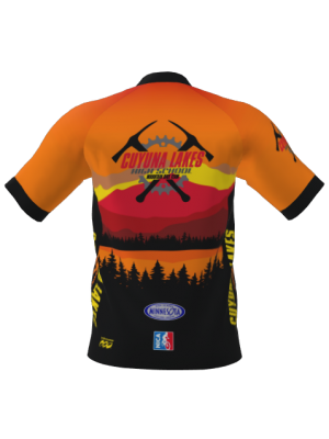 Podiumwear Men's Silver Short Sleeve MTB Jersey - New Fabric 2025!