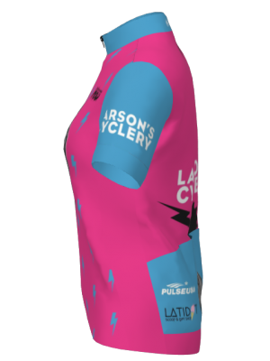 Podiumwear Women's Silver Full Zip Jersey