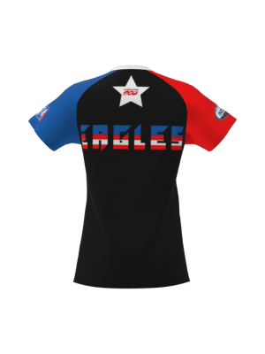 Podiumwear Women's Silver Short Sleeve MTB Jersey - NEW FABRIC 2025!