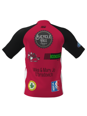 Podiumwear Men's Silver Short Sleeve MTB Jersey - New Fabric 2025!