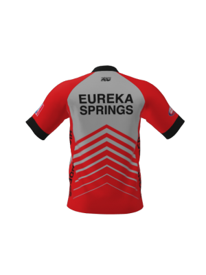 Podiumwear Men's Silver Short Sleeve MTB Jersey - New Fabric 2025!