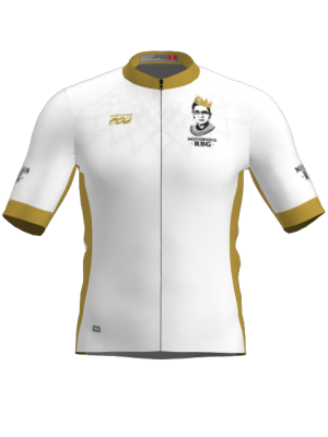 Podiumwear Men's Gold Full Zip Jersey