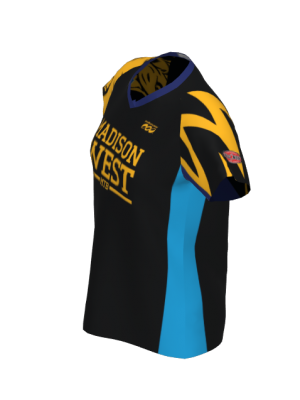 Podiumwear Women's Silver Short Sleeve MTB Jersey - NEW FABRIC 2025!