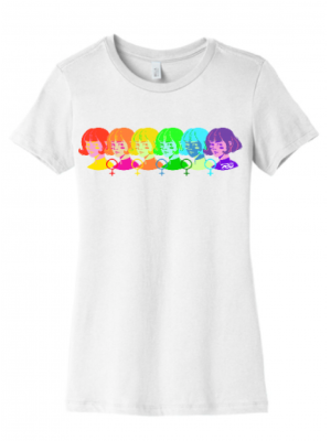 Podiumwear Women's Cotton Slim Fit T-Shirt with Print