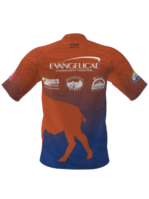 Podiumwear Men's Silver Short Sleeve MTB Jersey - New Fabric 2025!