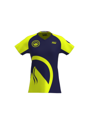 Podiumwear Women's Silver Short Sleeve MTB Jersey - NEW FABRIC 2025!