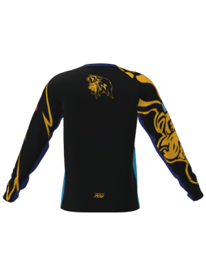 Podiumwear Unisex Silver Long Sleeve Tech Tee - New Fabric 2025!