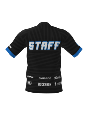 Podiumwear Men's Silver Short Sleeve MTB Jersey - New Fabric 2025!