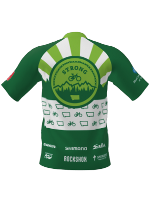 Podiumwear Men's Silver Short Sleeve MTB Jersey - New Fabric 2025!