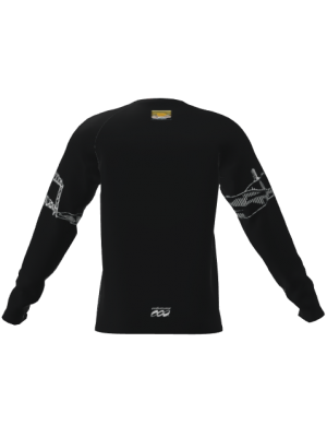Podiumwear Unisex Crew Neck LS Tee - New Fabric 2025!