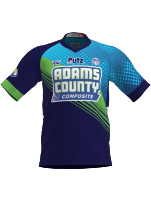 Podiumwear Men's Silver Short Sleeve MTB Jersey - New Fabric 2025!