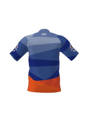 Podiumwear Men's Silver Short Sleeve MTB Jersey - New Fabric 2025!