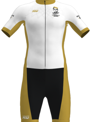 Podiumwear Men's Short Sleeve Skinsuit with Pockets