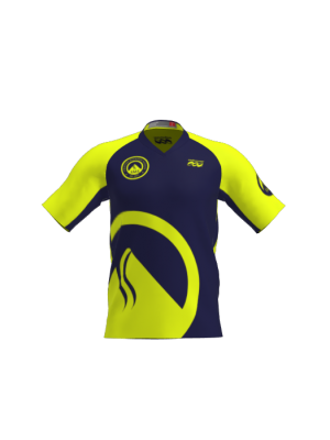 Podiumwear Men's Silver Short Sleeve MTB Jersey - New Fabric 2025!
